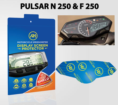 Pulsar N250 & F250 Bike Cluster Screen Protector