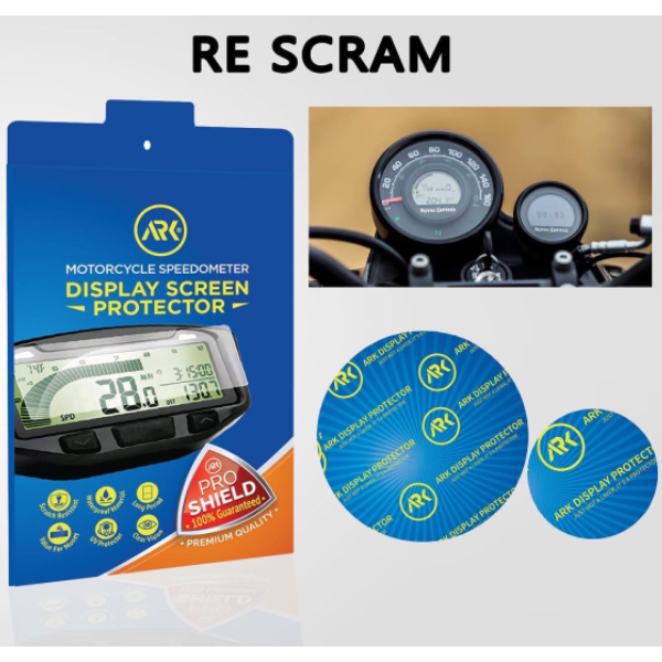 Royal Enfield Scram Bike Display Protector